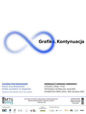Grafika. Kontynuacja | Wystawa Programu Towarzyszącego MTG – Kraków 2015